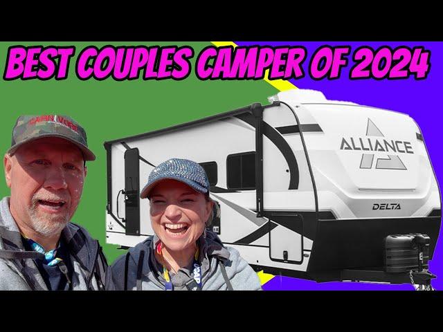 The best couples camper at the 2024 Florida RV super show | 2024 Alliance Delta 262RB Walkthrough