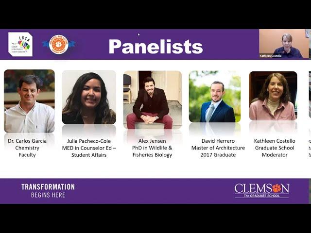 2020 Graduate School Chisme at Clemson University