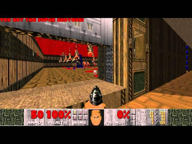 Doom 2 - Player can get stuck in Map27: Monster Condo