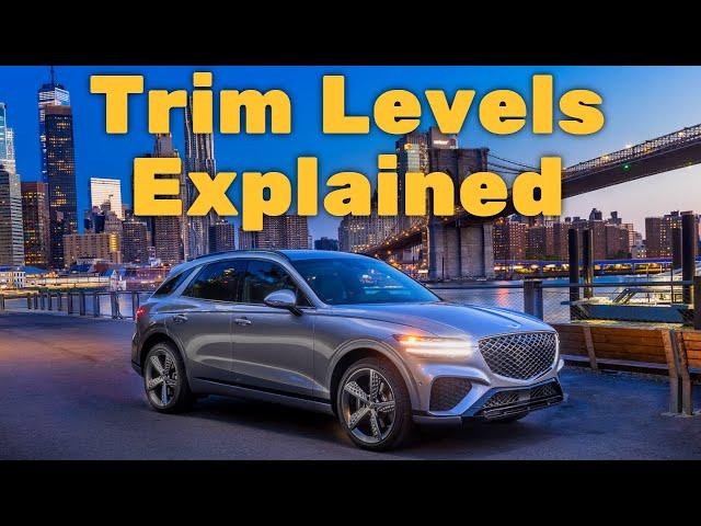 2022 Genesis GV70 Trim Levels and Standard Features Explained