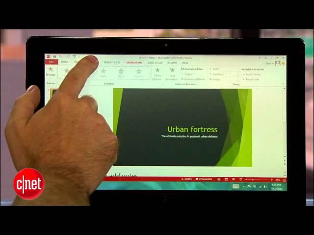 Microsoft Office 2013, Cnet Video