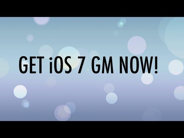 How To Download & Install iOS 7 GM (Official) - With Links! [NO UDID REQUIRED]