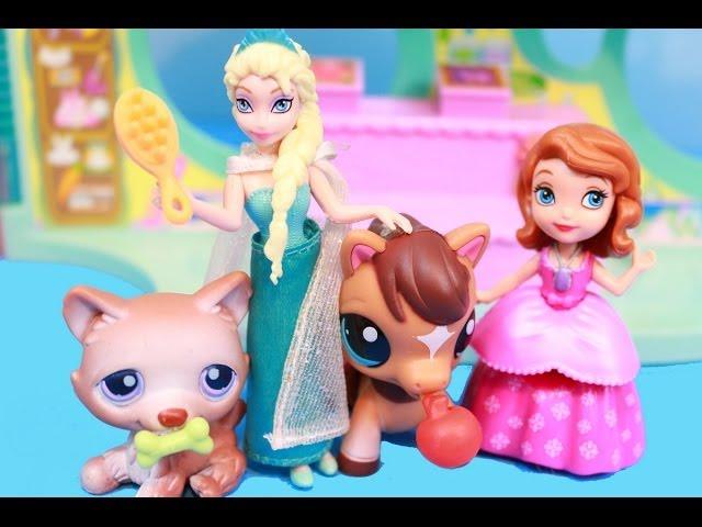 LPS Elsa & Sofia the First Shop for Littlest Pet Shop