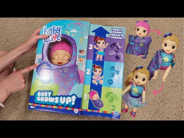 Baby Alive Baby Grows Up Doll Review! | Kelli Maple