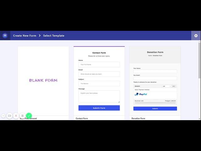 WordPress Contact Form Builder Plugin