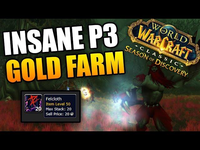 Insane Gold Farm in Season of Discovery Phase 3