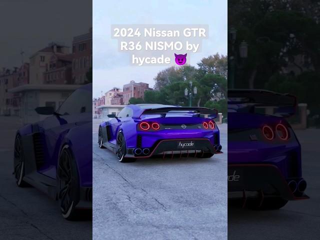 2024 Nissan GTR R36 NISMO by #hycade #the_hycade #sema #widebody #jdm #r35 #gtr #skyline