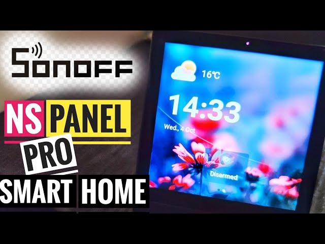 NSPanel PRO  Smart Home  How to installation, configuration, menu