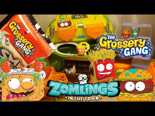 The Grossery Gang / Trash Pack /  Zomlings. Обзор Игрушек Трэш Пак, Гроссери Гэнг, Зомлингс.