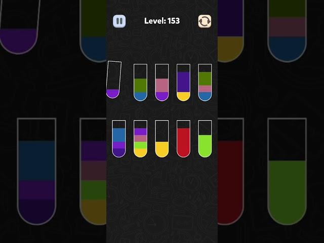 Water Puzzle Level 153 Walkthrough Solution iOS/Android