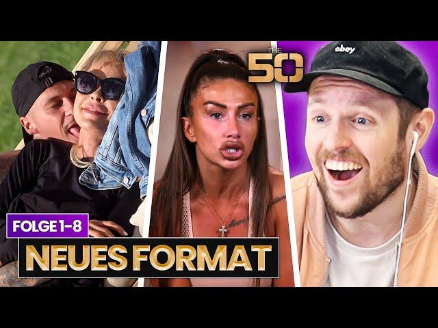 50 REALITY STARS IN EINER SHOW?!  | THE 50 (Folge 1-8 Reaktion)