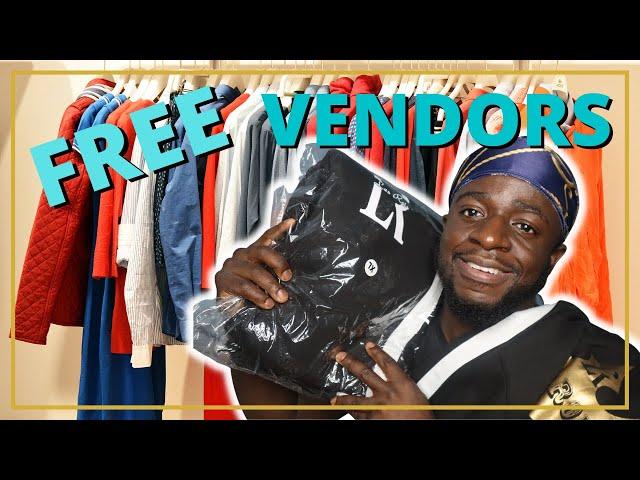 FREE VENDORS!!! HOW TO: Start Your Own Clothing Brand in 2022 from Scratch  [Free Vendor List!] PT.2