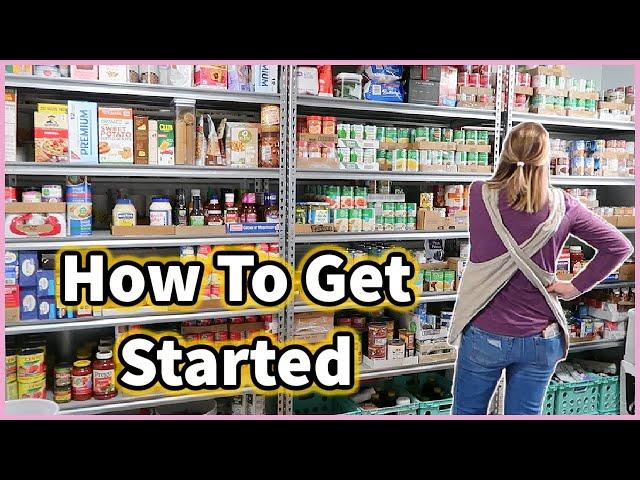 HUGE "Grocery Store" Pantry Organization (On A Budget) Tips For Any Space!