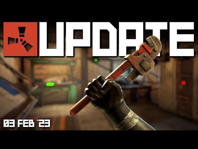 Rust stats, performance and Industrial Crafting | Rust Update February 3rd 2023