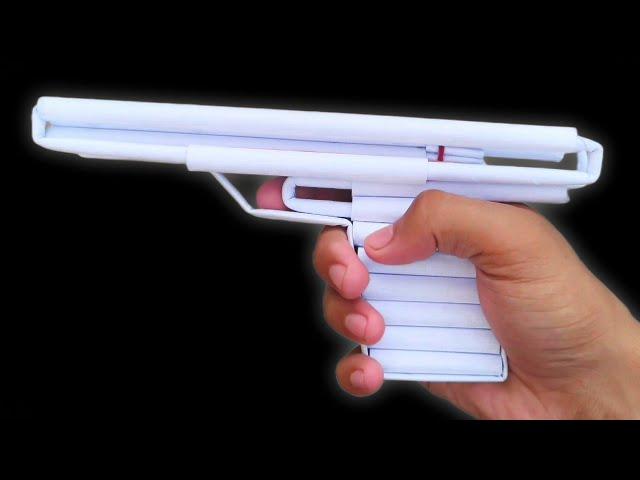 Paper Pistol Gun | How to make a Paper Pistol Gun | Paper Gun making