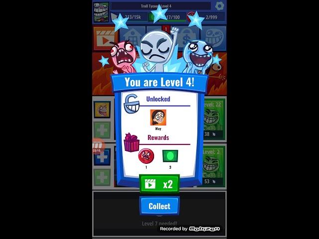 Gameplay de troll face clicker quest