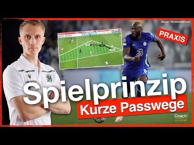 Fußball Spielprinzip -Kurze Passwege- I Coach²