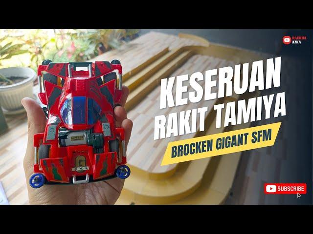 Rakit Tamiya Brocken G yang kencang paraah | newbe rakit |