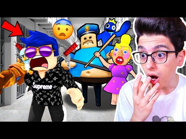 SCAPPIAMO da BARRY, EVIL STEPMOM, BABY BOBBY nelle MIGLIORI OBBY SU ROBLOX!! (barry's prison escape)