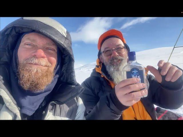 Två muppar och två halvmissar on tour i Sarek påsken 2024