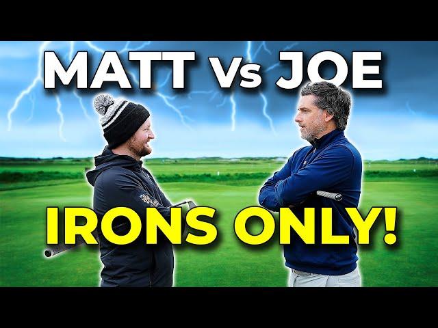 Matt Fryer Vs Joe The Pro: IRONS ONLY At An Open Championship Venue!