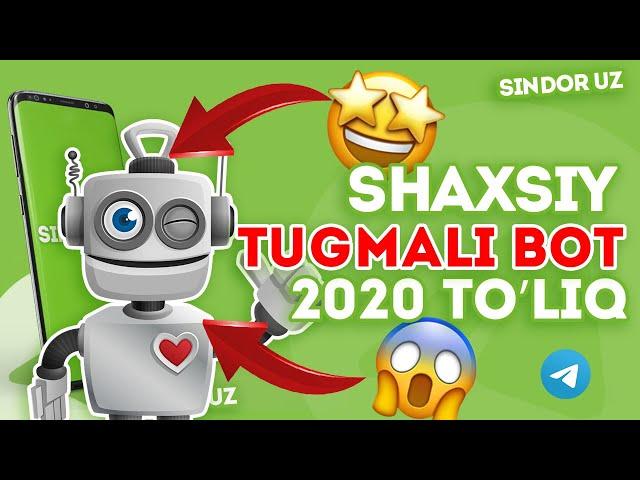 Tugmali bot yasash | Knopkali bot | Manybot da ishlash | Botfather | Telegram bot | SindorUz