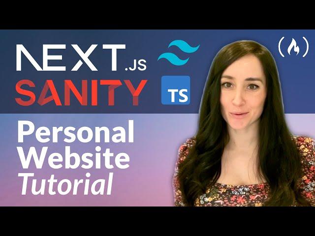 Personal Website Tutorial with Next.js 13, Sanity.io, TailwindCSS, and TypeScript