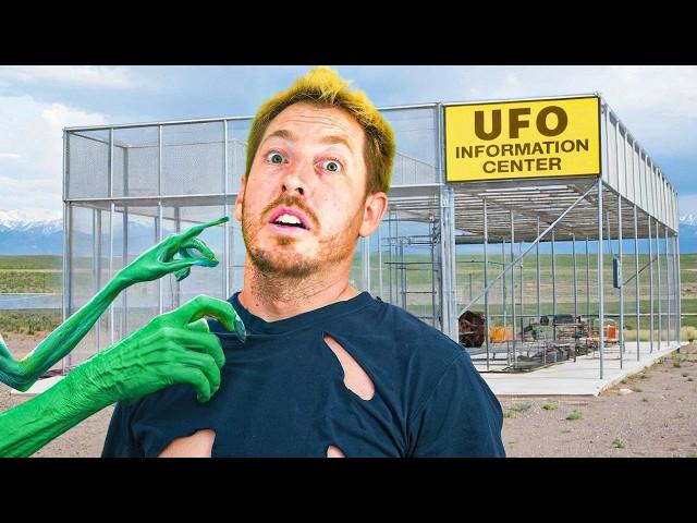 Surviving Overnight At UFO Watchtower!