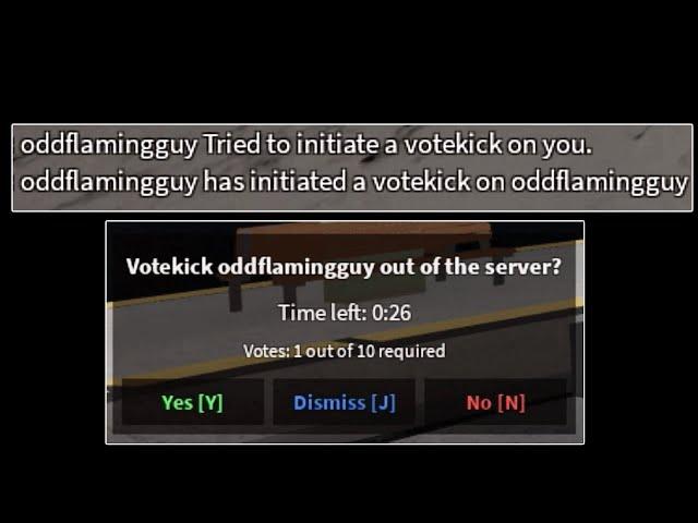 when a good player has votekick immunity