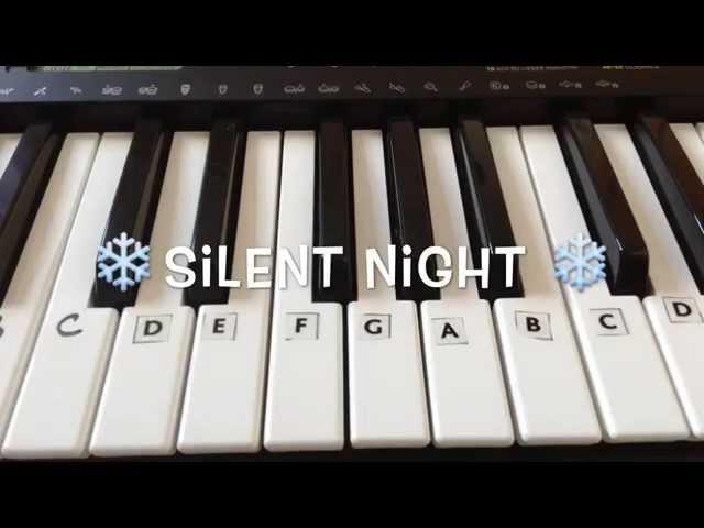 Silent Night | Easy Christmas Piano Tutorial (With Notes)