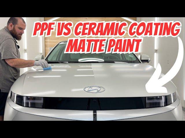 Matte Paint Protection! PPF vs Ceramic Coating - Wash Guide