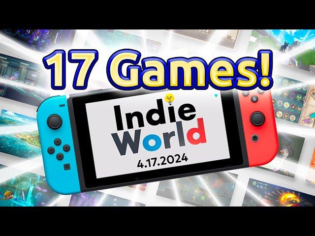 17 AMAZING Switch Games from Indie World 4.17.2024