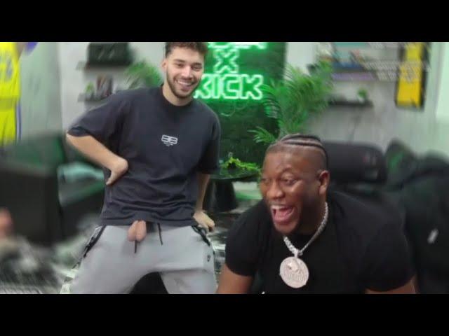 Adin Ross Pranks Zias with FAKE BALLS!