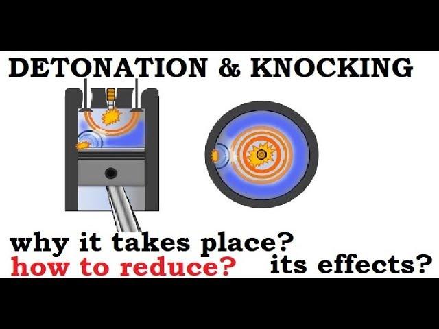 Knocking v/s detonation explained