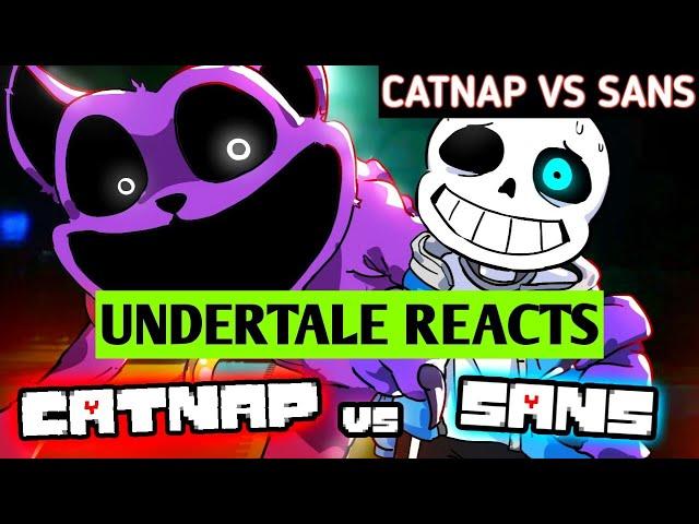 Undertale aus react to SANS vs POPPY PLAYTIME CHAPTER 3 (Animation) | CyberLegends | New Video