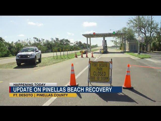 Park manager shows 'catastrophic' damage to Ft. DeSoto Park, details recovery efforts