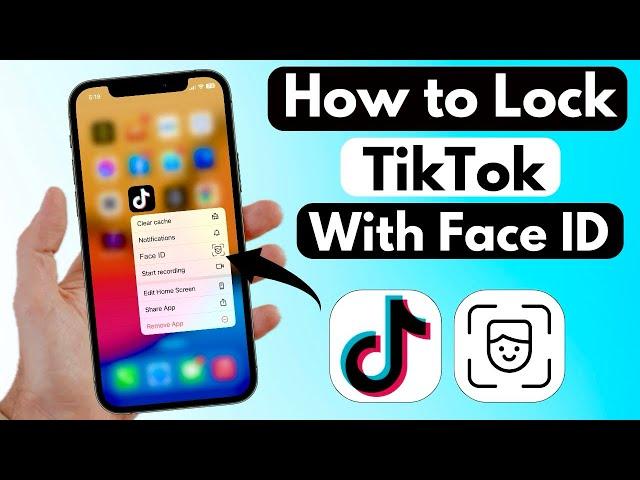 Face ID Lock On TikTok in iOS | How to Lock TikTok app with Face ID on iPhone (2023)