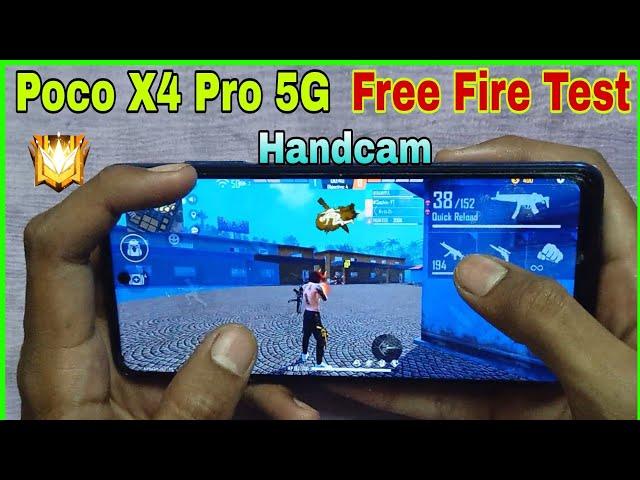 Poco X4 Pro 5g Free Fire Handcam gameplay Test | Poco X4 Pro 5g High Graphics Free Fire Handcam Test