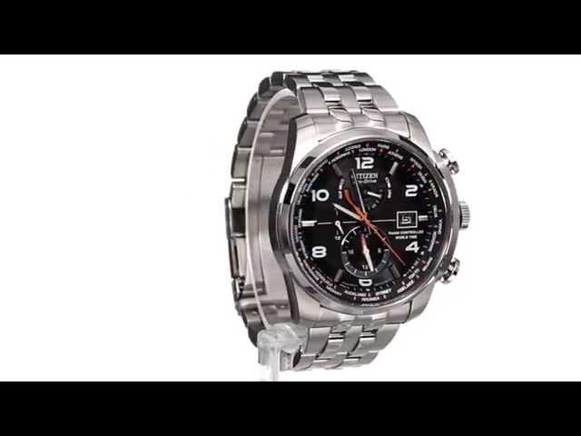 Citizen Watches - AT9010-52E World Time A-T Eco-Drive 26 Time Zones Watch SKU:8246665