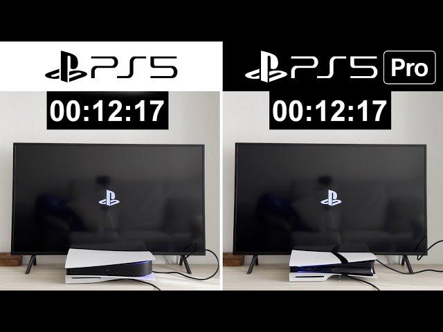 PS5 Pro vs PS5 - Loading Times