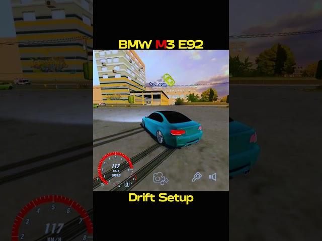 BMW M3 E92 - DRIFT SETUP 2024 #carparkingmultiplayer  #easydrifttutorialcarparkingmultiplayer