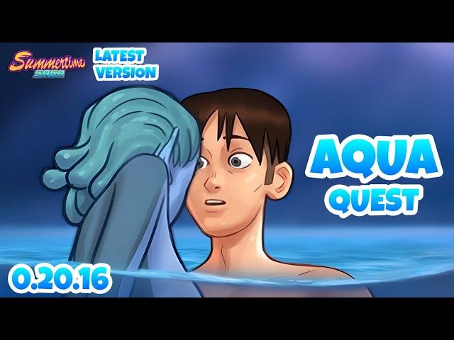 Aqua Complete Quest (Full Walkthrough) - Summertime Saga 0.20.16 (Latest Version)