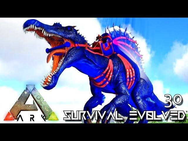 ARK: SURVIVAL EVOLVED - CELESTIAL SPINOSAUR SUPER SPINO !!! | PRIMAL FEAR ISO CRYSTAL ISLES E30