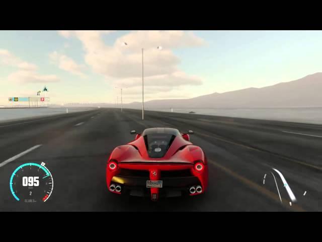 Laferrari top speed the crew