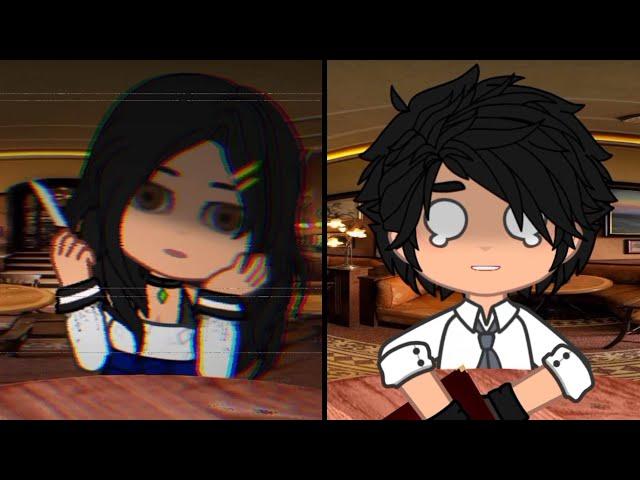 "Why are you blinking so much?"  Miss Xyko & Kenny | Gacha club MEME