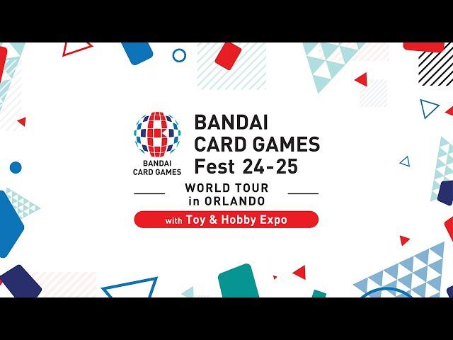 Bandai Card Games Fest 24-25 Orlando, Florida Day 2