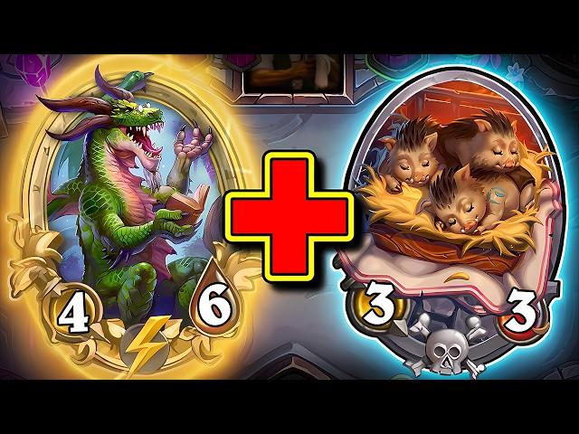 PERMANENT Quil Buffs with this Strategy?! | Hearthstone Battlegrounds