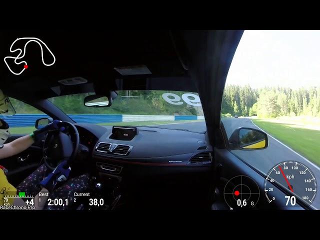 Ahvenisto Race Circuit 2018 - Megane RS onboard