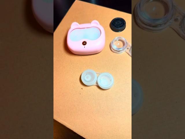 TRAVEL CASE FOR COLORED CONTACT LENSES [4K HDR HLG]