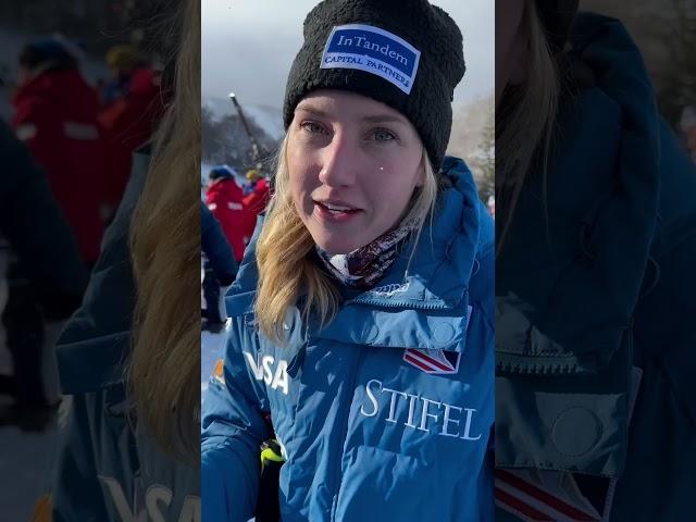 Nina O'Brien Killington World Cup Interview 2024